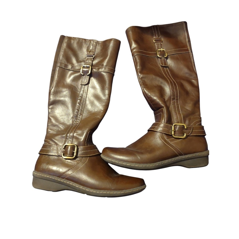 Naturalizer N5 Contour Renna Ridding Boots‎ 8M Classic Preppy Equestrian